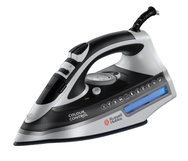 Russell Hobbs Żelazko Colour Control 19840-56 2400W biało-czarne - 189025 - zdjęcie